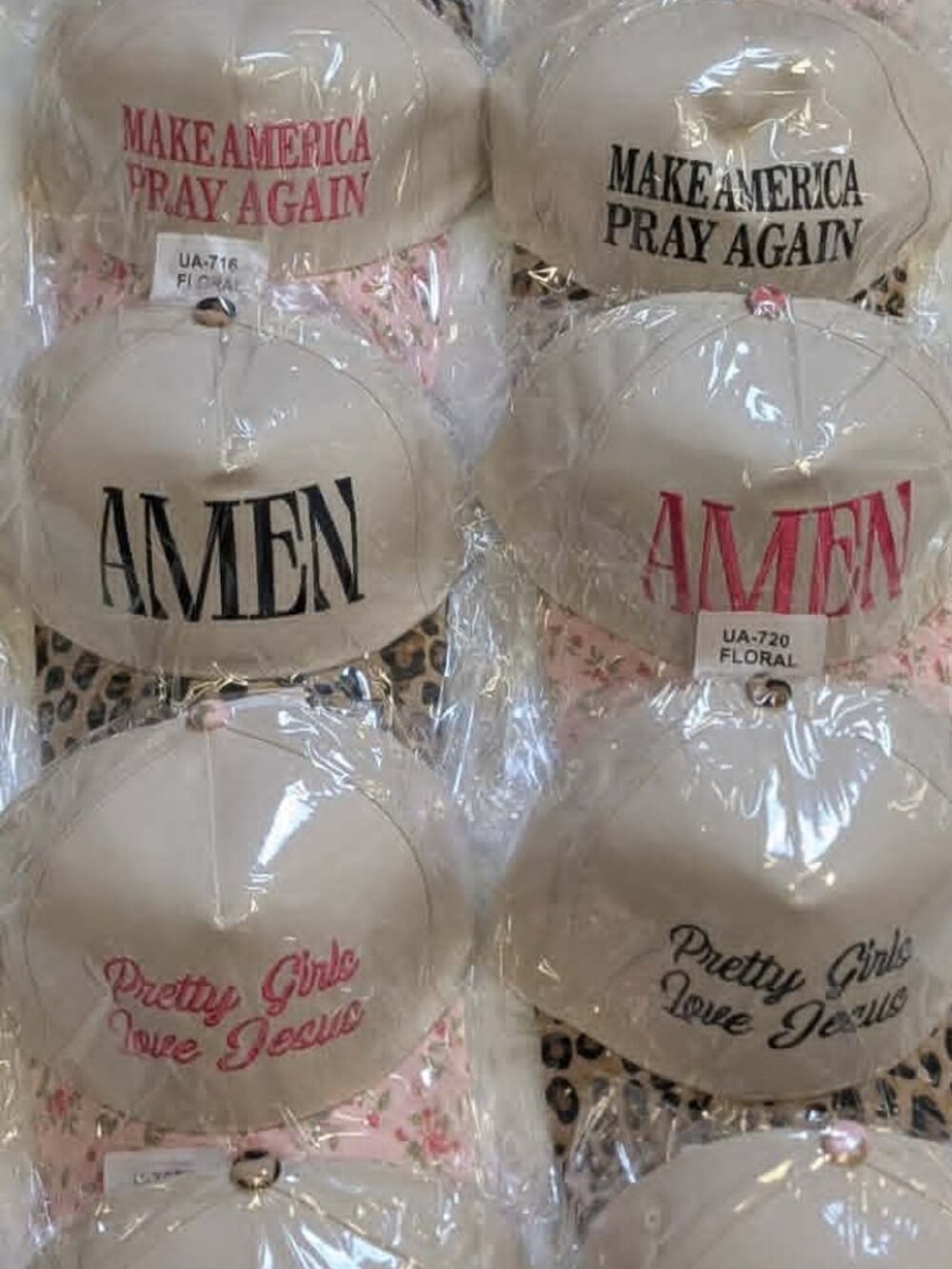 Amen Two Tone Cotton Hat - Picture 8 of 9